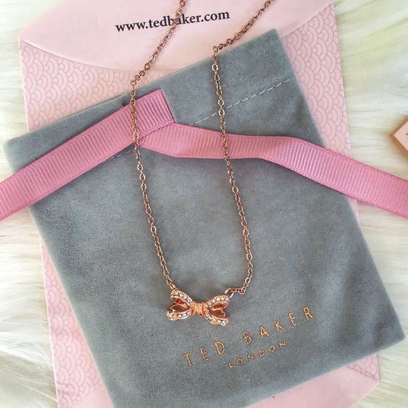 TED BAKER Swarovski Crystal Pendant Necklace - Picture 4 of 8